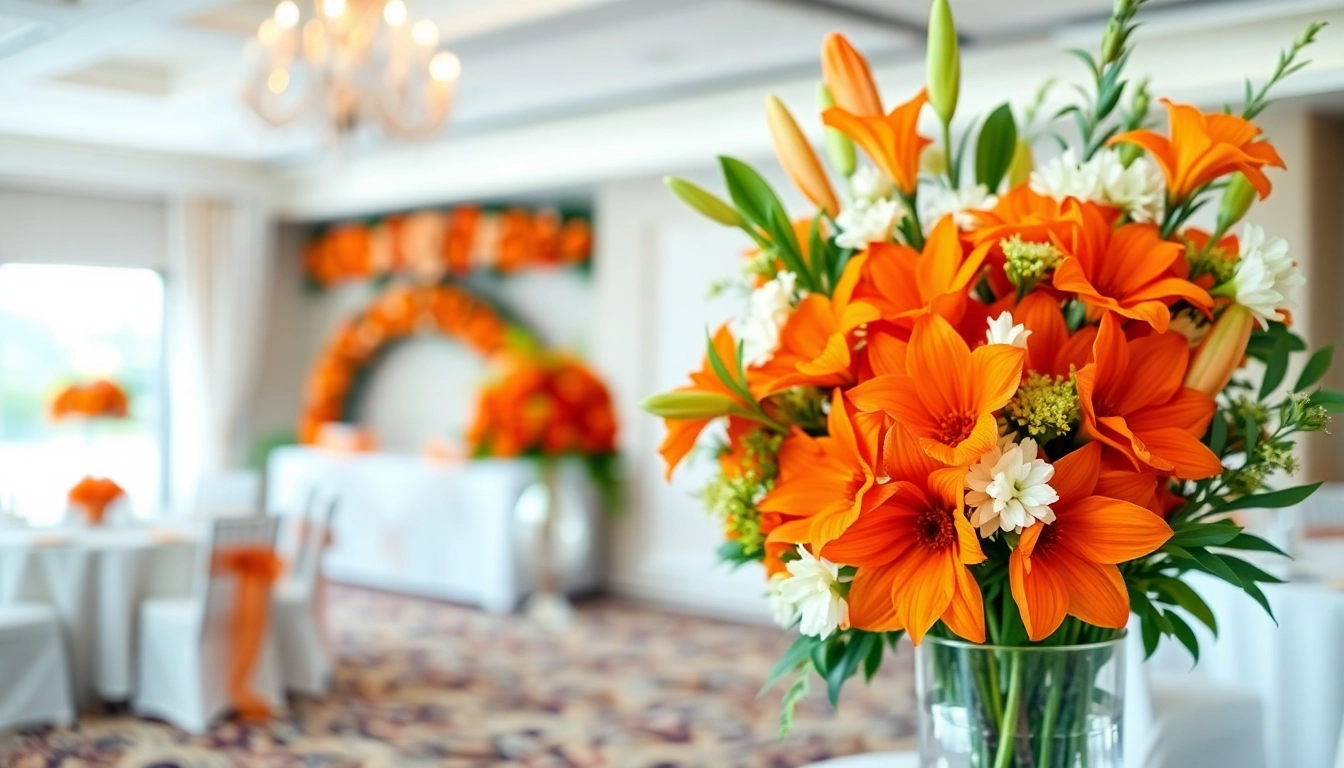 Elevate Your Celebration with Gorgeous Orange County Event Flowers