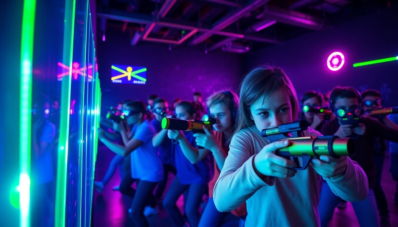 Laser Tag Adventures: Experience Thrilling Gameplay and Team Strategy