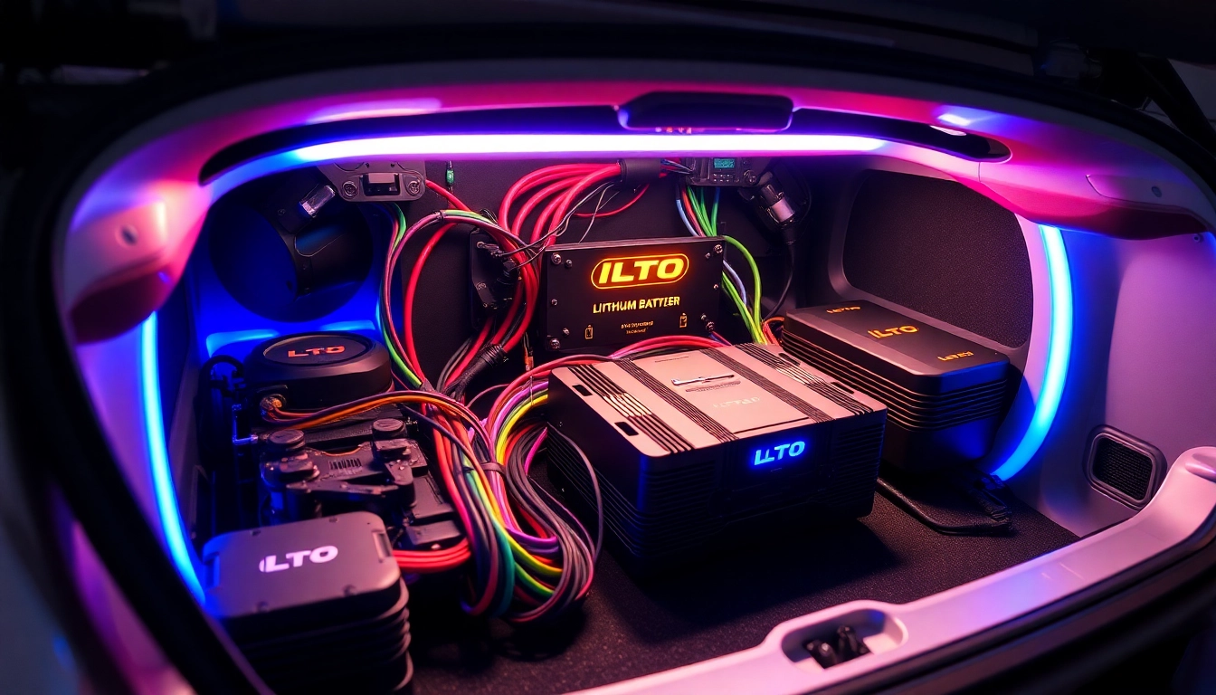 High-Performance Car Audio Accessories: Elevate Your Sound System with LTO Lithium Power