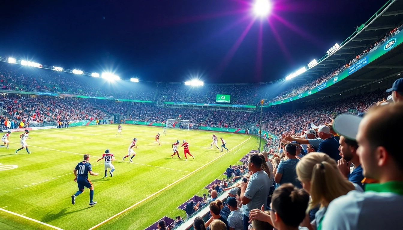 Experience the excitement of a mix parlay bet during a thrilling football match.