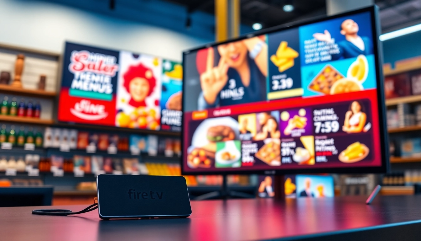 Optimal Use of Fire TV Digital Signage App for Engaging Visual Displays