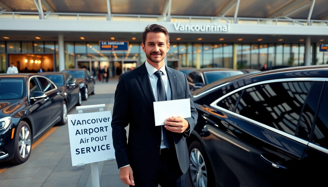 Reserve a premium Vancouver airport car service with a professional chauffeur at YVR airport.