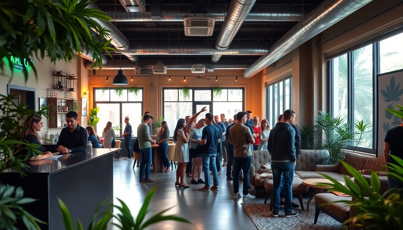 Explore the vibrant atmosphere at https://cannabisbcn.com, a welcoming cannabis social club in Barcelona.