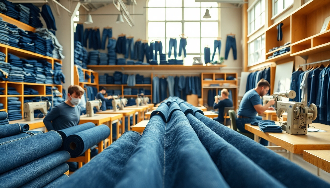 Leading Jeans Manufacturers: Crafting Quality Denim Solutions for Brands