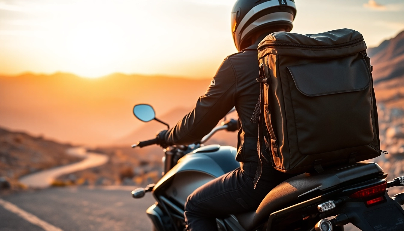 Choosing the Right Waterproof Motorcycle Backpack for Your Adventures