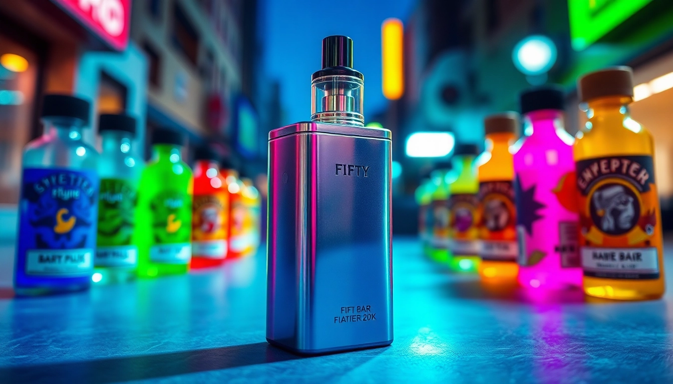 Experience the FIFTY BAR 20K: The Future of Disposable Vaping